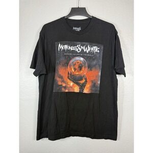Motionless In White Scoring The End Of The World Metalcore Band T Shirt Men's XL